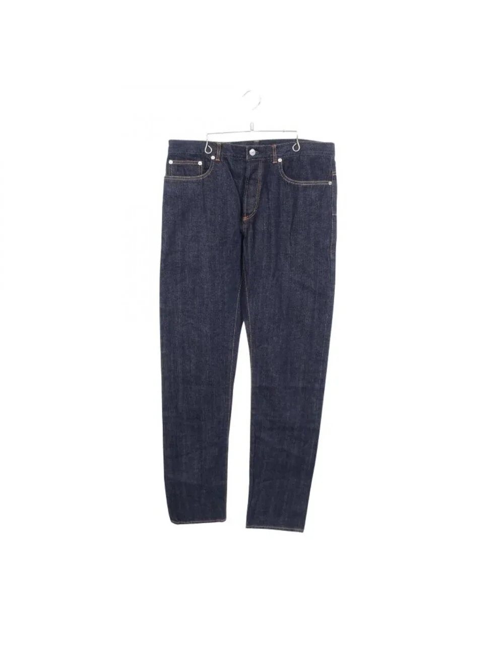 Dior Denim Pants Slim Button Fly Logo Cotton
